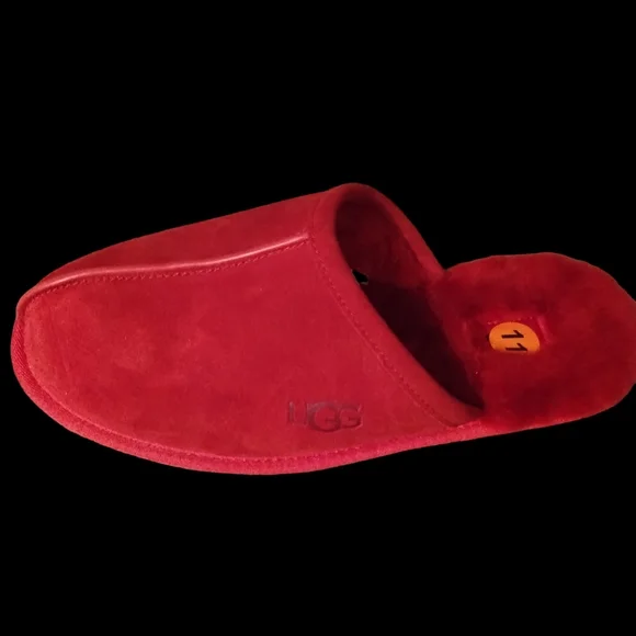 UGG | Shoes | Ugg Scuff Mens Slippers Samba Red | Poshmark display picture 2